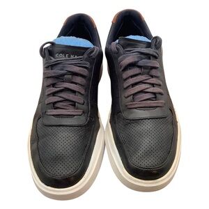 Cole‎ Haan Men's Black Leather Sneakers size 10.5